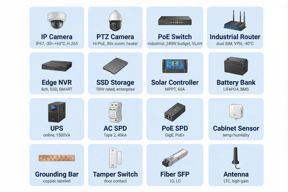 Component inventory board