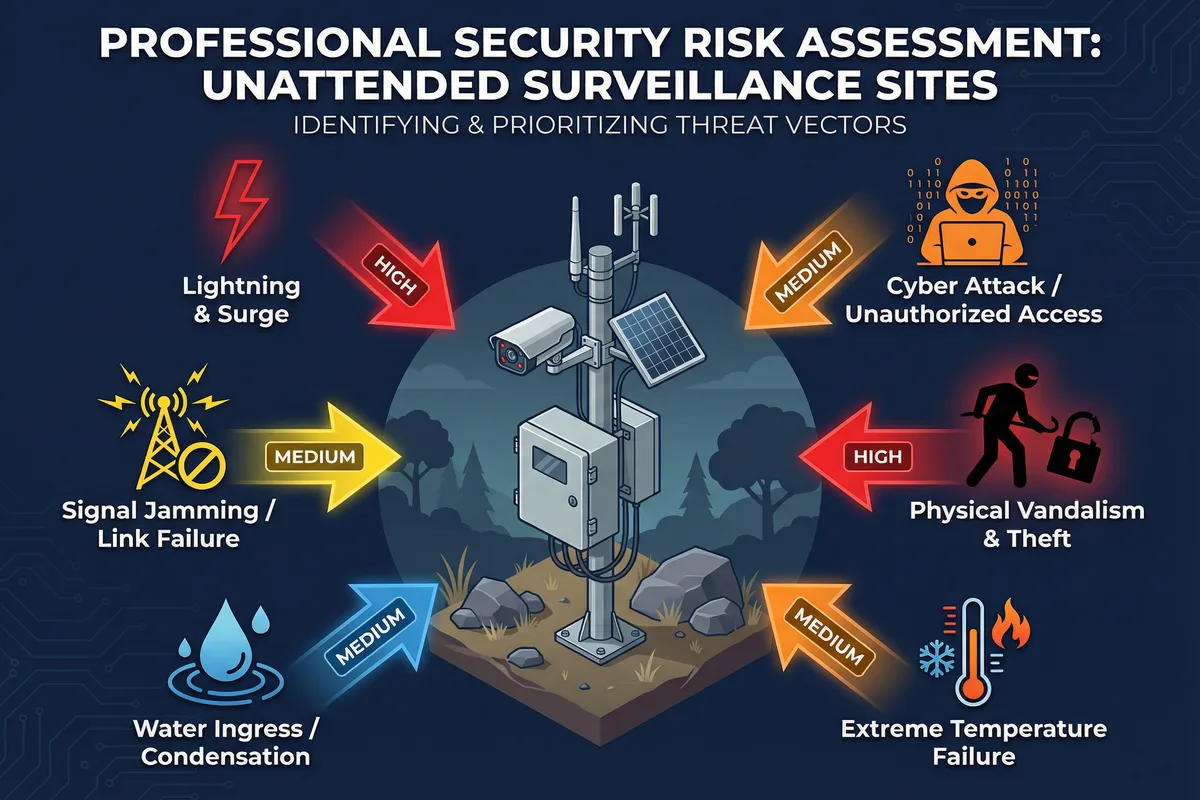 Security risk assessment diagram